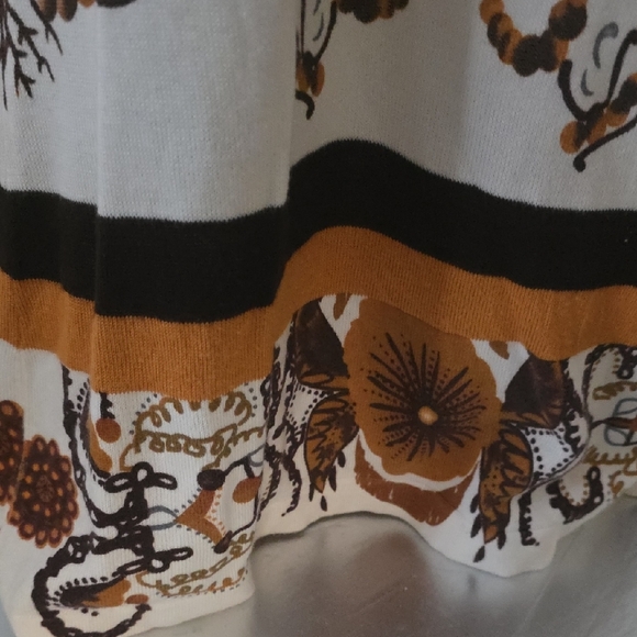 Gucci Cream and Brown Long Sleeve Dress - Picture 9 of 14